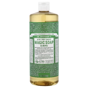 Dr. Bronner's, Кастильской мыло, 18 в 1, с ароматом миндаля, 946 мл (32 жидк. унции)