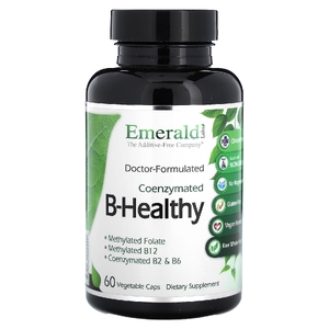Emerald Laboratories, комплекс витаминов группы В, 60 вегетарианских капсул