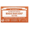 Dr. Bronner's, кастильское кусковое мыло, чайное дерево, 140 г (5 унций)