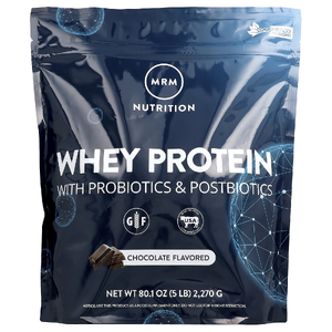 MRM Nutrition, сывороточный протеин, 2 млрд пробиотиков, шоколад, 2270 г (5 фунтов)