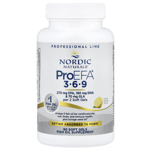 Nordic Naturals, ЭПК, омега-3-6-9, лимон, 1000 мг, 90 желатиновых капсул