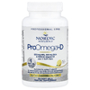 Nordic Naturals, омега-3 с витамином Д, лимон, 60 желатиновых капсул