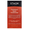Stash Tea, травяной чай, корица, яблоко и ромашка, без кофеина, 20 чайных пакетиков, 40 г (1,4 унции)