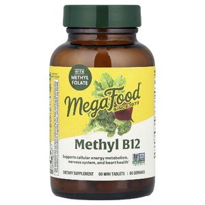 MegaFood, Метил B12, 60 мини таблеток