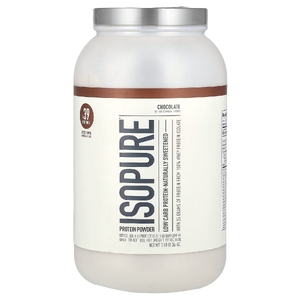 Isopure, Изолят сывороточного белка со вкусом натурального шоколада, 3 фунта (1361 г) (Товар снят с продажи) 