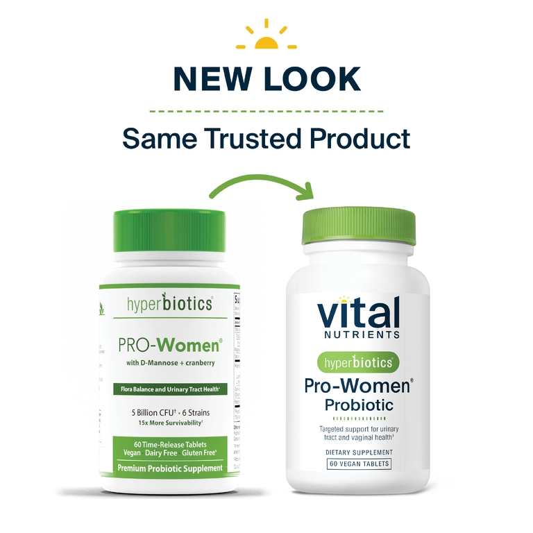 Vital Nutrients, пробиотик, формула для женщин, 60 веганских таблеток