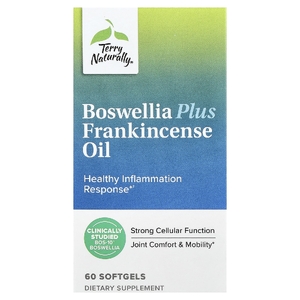 Terry Naturally, Boswellia Plus с маслом ладана, 60 капсул