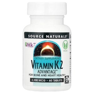 Source Naturals, витамин K2 Advantage, 60 таблеток
