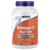 NOW Foods, рыбий жир с омега-3, 180 капсул