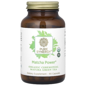 Pure Synergy, матча, 90 капсул (500 мг в каждой капсуле)