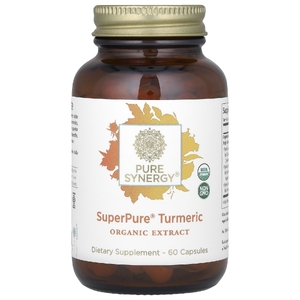 Pure Synergy, экстракт куркумы, 60 капсул