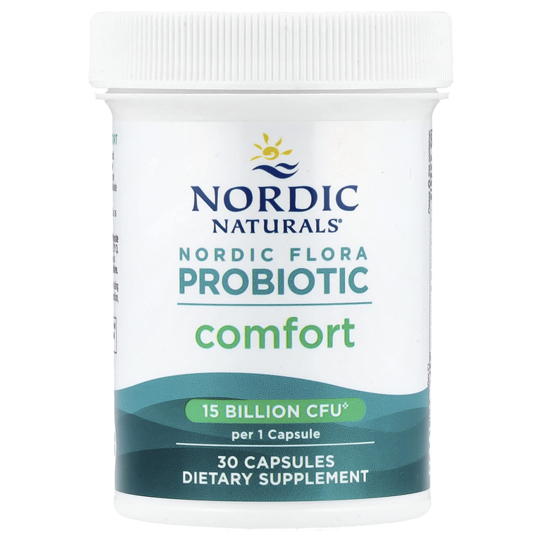 Nordic Naturals, комплекс пробиотиков, 15 млрд КОЕ, 30 капсул