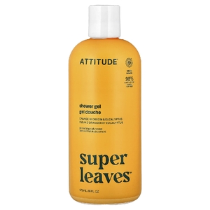 ATTITUDE, Super Leaves™, гель для душа, цветы апельсина и эвкалипт, 473 мл (16 жидк. унций) (Товар снят с продажи) 