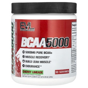 EVLution Nutrition, аминокислоты с разветвленной цепью, вишневый лаймад, 249 г (8,78 унции)