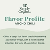 Simply Organic, Порошок из анчо и чили, 81 г (2,85 унции)