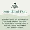 Simply Organic, Органические, питательные дрожжи, 1,32 унц. (37 г) (Товар снят с продажи) 