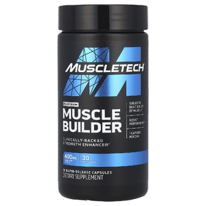 MuscleTech, формула для наращивания мышечной массы, 400 мг, 30 капсул с быстрым высвобождением