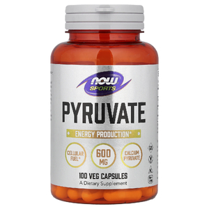 NOW Foods, Спорт, пируват, 100 растительных капсул