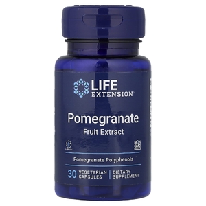 Life Extension, Экстракт плодов граната, 30 вегетарианских капсул