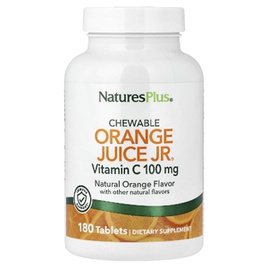 NaturesPlus, витамин C, натуральный апельсин, 180 таблеток