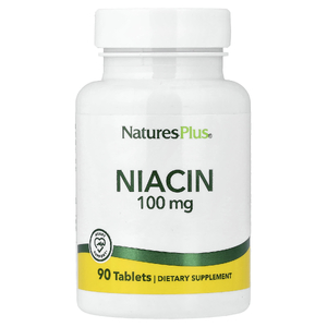 NaturesPlus, ниацин, 100 мг, 90 таблеток