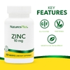 NaturesPlus, Цинк, 10 мг, 90 таблеток
