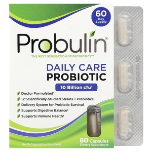 Probulin, Пробиотик для ежедневного использования, 60 капсул
