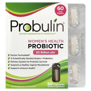 Probulin, Пробиотик для женского здоровья, 60 капсул