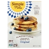 Simple Mills, смесь с миндальной мукой для приготовления панкейков и вафель, оригинальная, 303 г (10,7 унции)