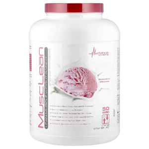 Metabolic Nutrition, средство для набора мышечной массы, клубничный молочный коктейль, 5 фунтов