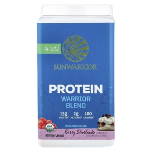 Sunwarrior, протеин, с ягодным вкусом, 750 г (1,65 фунта)