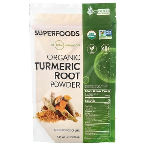 MRM Nutrition, органический порошок из корня куркумы, 170 г (6 унций)