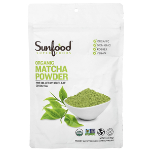 Sunfood, органический матча в порошке, 113 г (4 унции)