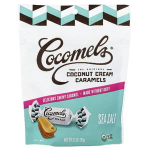 Cocomels, карамель с кокосовым кремом, морская соль, 99 г (3,5 унции)