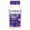 Natrol, витамин D3, клубника, 2000 МЕ, 90 таблеток