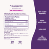 Natrol, витамин D3, клубника, 2000 МЕ, 90 таблеток