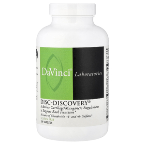 DaVinci Laboratories, добавка для поддержания здоровья и функционирования позвоночника, 180 таблеток