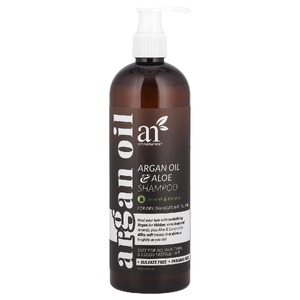 artnaturals, шампунь с аргановым маслом и алоэ, для сухих, поврежденных, ломких волос, 473 мл (16 жидк. унций)
