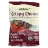 Sprout Organics, органический снек из фруктов и овощей, для детей от 12 месяцев, яблоко, ягоды и свекла, 5 пакетиков по 18 г (0,63 унции)