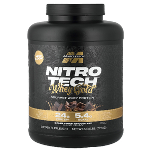 MuscleTech, сывороточный протеин, со вкусом двойного шоколада, 2,27 кг (5 фунтов)