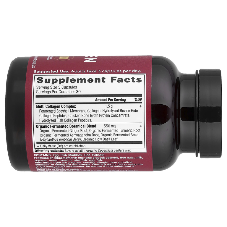 Ancient Nutrition, мультиколлагеновый комплекс, 90 капсул