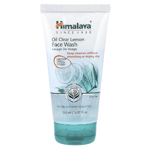 Himalaya, Средство для очищения лица с лимоном для удаления лишнего жира, для жирной кожи, 5,07 ж. унц.(150 мл)