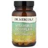 Dr. Mercola, комплекс витаминов группы B с бенфотиамином, 60 капсул