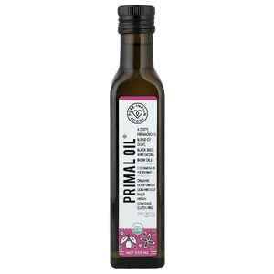 Pure Indian Foods, смесь масел оливы, черного тмина и сача инчи, органическое масло холодного отжима, 250 мл