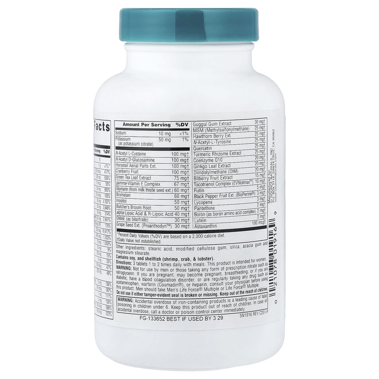 Source Naturals, мультивитаминная добавка для женщин, 90 таблеток