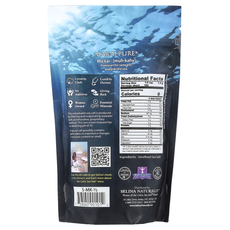 Celtic Sea Salt, нерафинированная морская соль, 227 г (1/2 фунта)