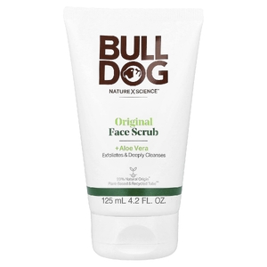 Bulldog Skincare For Men, Оригинальный скраб для лица и алоэ вера (Aloe vera), 4,2 жидк. унции (125 мл)
