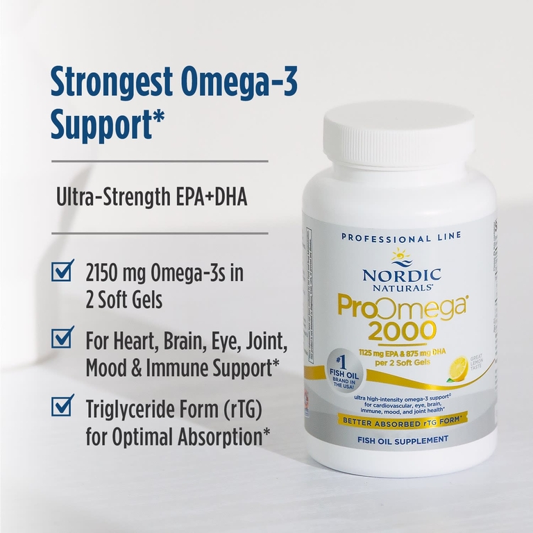 Nordic Naturals, омега-3, со вкусом лимона, 120 желатиновых капсул (1075 мг в 1 капсуле)