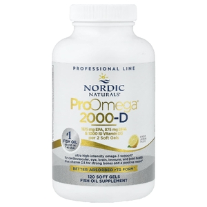 Nordic Naturals, омега-3 + витамин Д, со вкусом лимона, 1250 мг, 120 желатиновых капсул (625 мг в 1 капсуле)