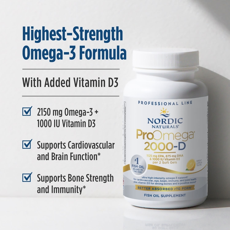 Nordic Naturals, омега-3 + витамин Д, со вкусом лимона, 1250 мг, 120 желатиновых капсул (625 мг в 1 капсуле)